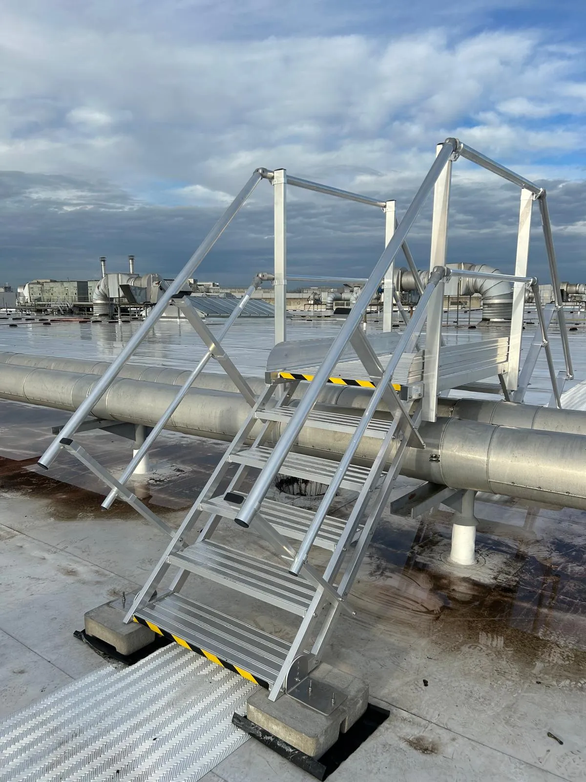 Sauts de loup franchissement de gaines